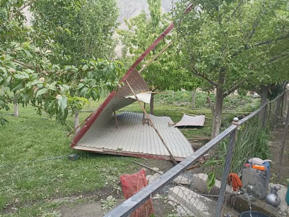 ЗАРАРИ ОФАТИ ТАБИИ ДАР НОҲИЯИ КӮҲИСТОНИ МАСТЧОҲ